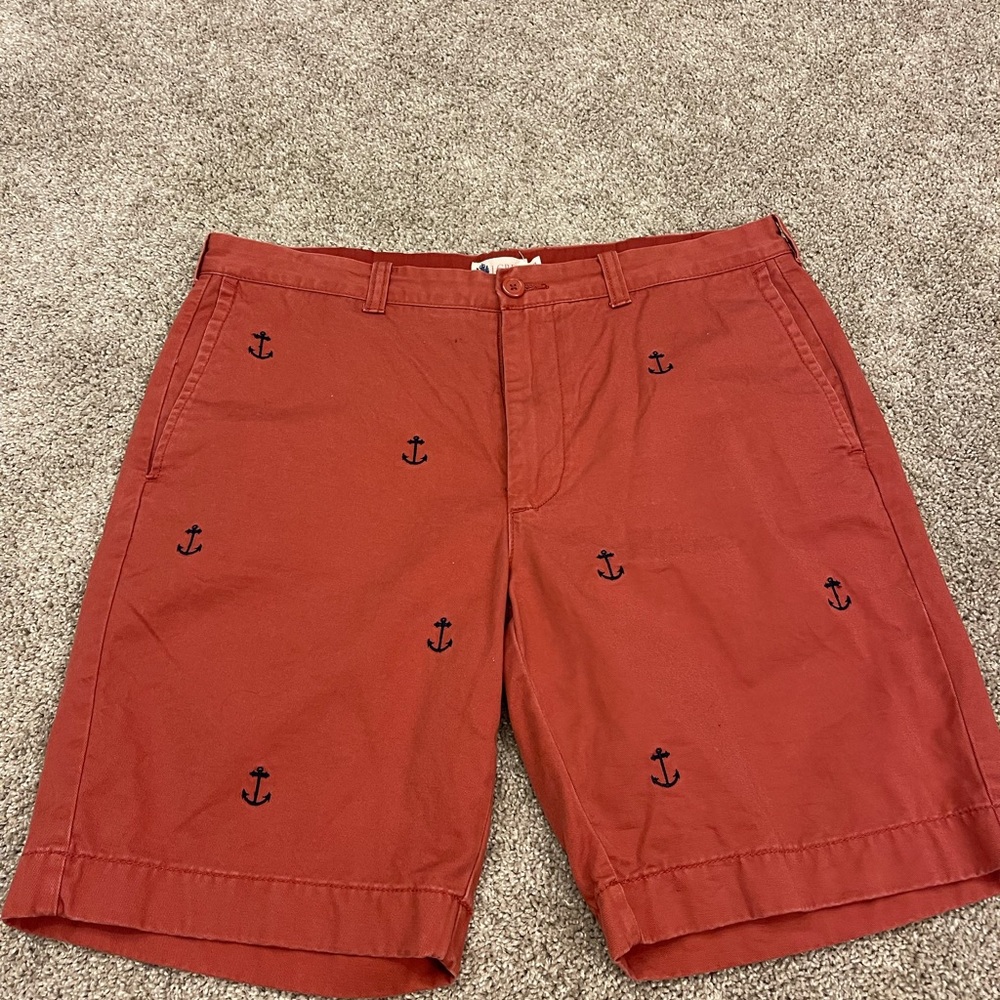 J crew shorts with Anchors